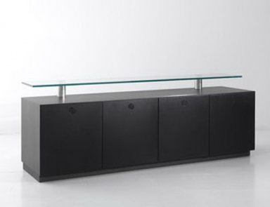 Kommode, Glasregal mit Wägezellen, Matteograssi
