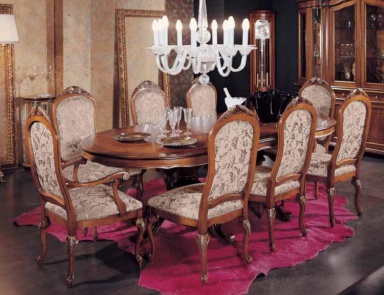 Esszimmer (Garnitur für Esszimmer), Mirandola Export