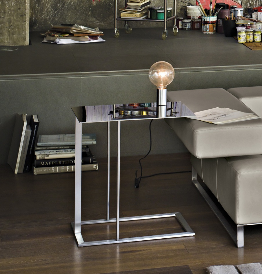 Couchtisch mit Gehäuse aus Metall Loft, Arketipo