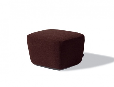 Hocker mit Rahmen aus Metall, Innenkern aus PU-Schaum und Bezug aus Textilgewebe-Monterrey, Arketipo