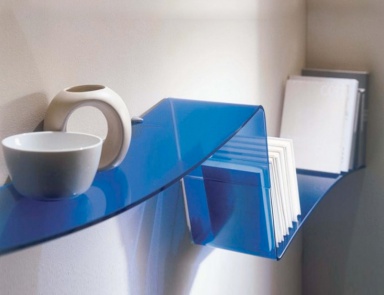 Das klappbare Regal Glas-Jazz, Bontempi Casa