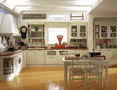 Küche weiß Sintonia, Aster Cucine