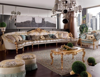 Wohnzimmer (Garnitur für das Wohnzimmer), Morello Gianpaolo