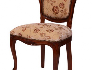 Holzstuhl in der Textil-Polsterung, Moroso
