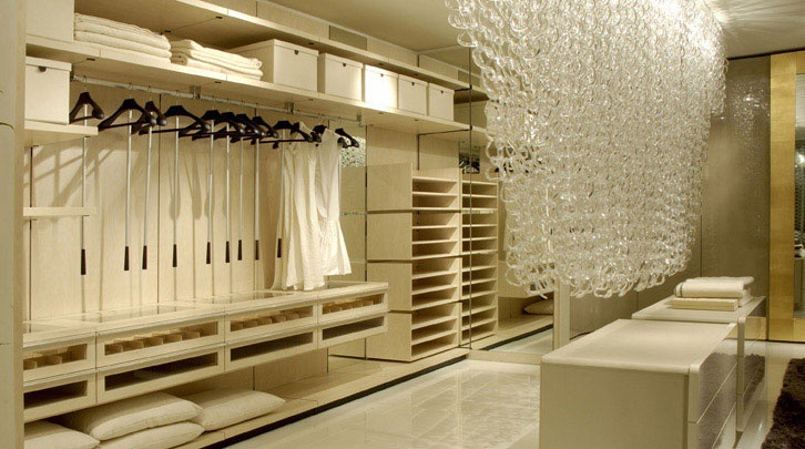 Garderobe mit Rahmen aus мелинина Walk-in closet, Besana