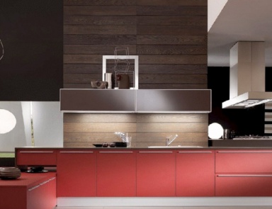 Küche mit Holz-Fronten Mood Ecleticklook Passion, Bontempi Casa