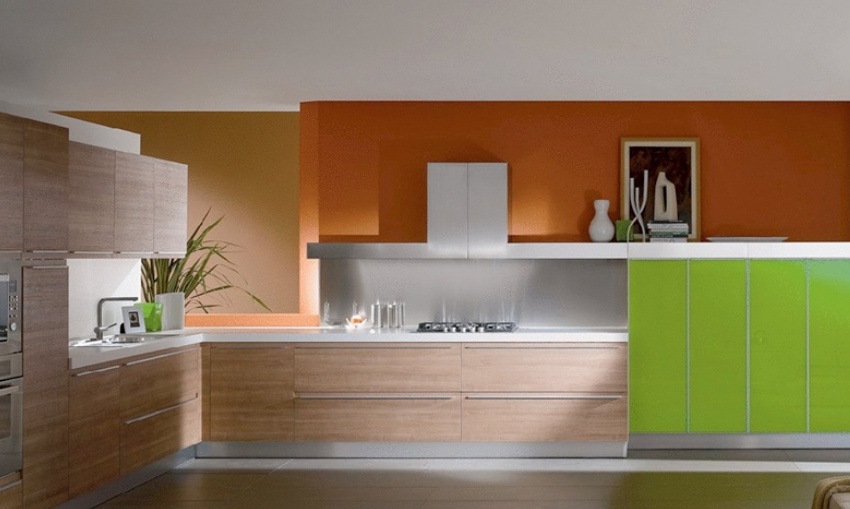 Küche eckig Mood Matrix, Bontempi Casa