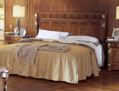 Doppelbett mit hoher Rückenlehne Paganini, Angelo Cappellini