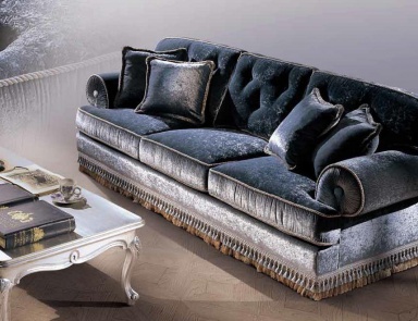 Dreibettzimmer Sofa mit einem versteckten Frame, Angelo Cappellini