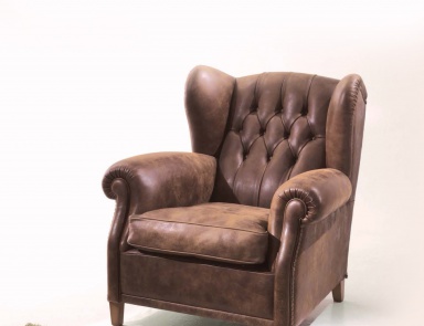 Sessel auf niedrigen Stielen Old England - Asnaghi (Made in Italy)