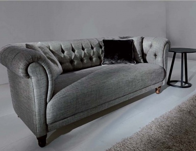 Doppel-Sofa, York - Asnaghi (Made in Italy)