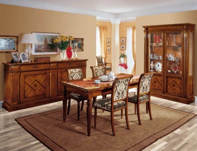 Esszimmer (Garnitur für Esszimmer) Vasari, Beta Mobili