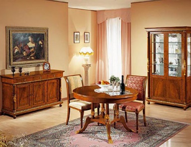 Esszimmer (Garnitur für Esszimmer), Bianchini
