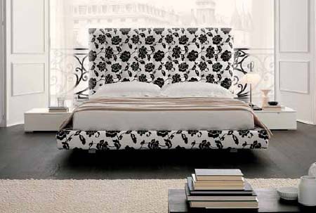 Bett mit hohem Kopfteil, Paris - Bimax