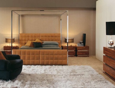 Nachttisch HOLLYWOOD - Mobilidea (Bett-Tisch Beistelltisch, Italien)