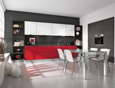 Küche (Garnitur für die Küche), LUBE Cucine