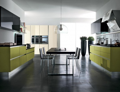 Küche (Garnitur für die Küche), LUBE Cucine