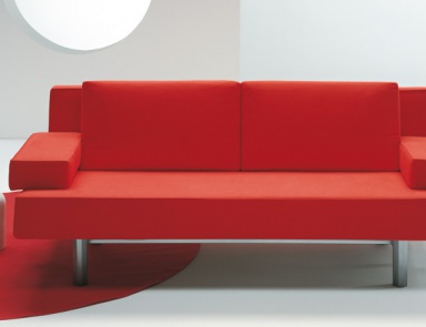 Das Sofa ist ausziehbar gepolsterter Leder oder Stoff Cino, Bodema