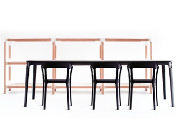 Regalsystem Steelwood Shelving System, Magis