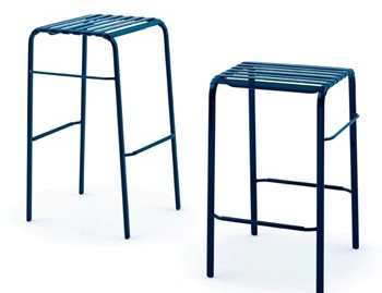 Der Hocker Striped Sgabello, Magis