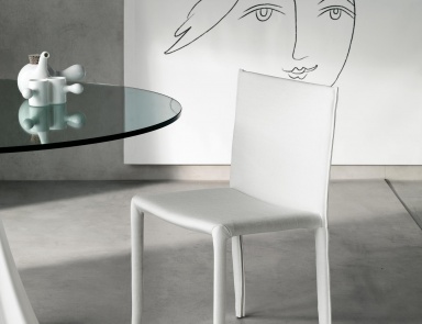 Stuhl auf einem Rahmen aus Metall, Amy - Cattelan italia