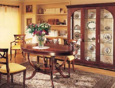 Esszimmer (Garnitur für das Esszimmer), Manzoni - Caspani Tino
