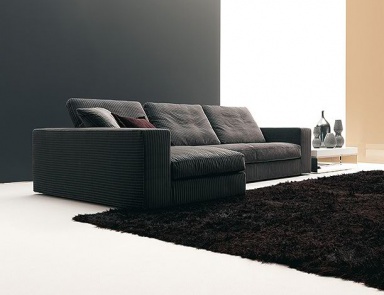 Sofa teilige gepolsterter Leder oder Stoff, Boss, Bosal