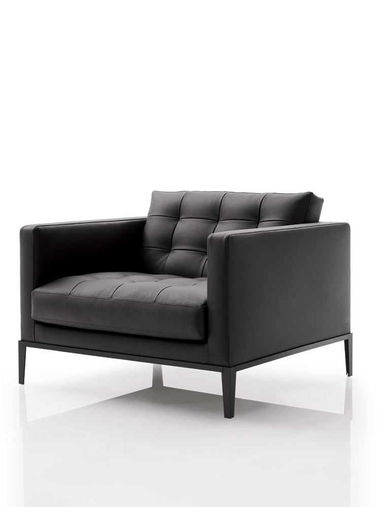 Sessel auf einem Rahmen aus Metall AC Lounge, B&B Italia