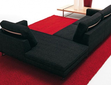 Sofa teilige gepolsterter Leder oder Stoff, Dynamic plus, Bosal