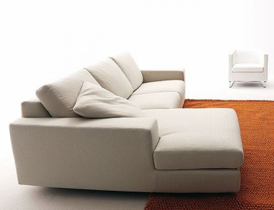 Sofa teilige gepolsterter Leder oder Stoff, Alfiere, Bosal