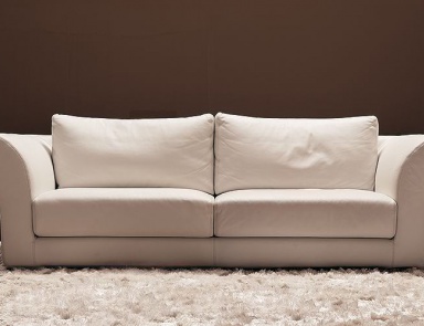 Sofa Zweisitzer gepolsterter Leder oder Stoff Arches, Bosal