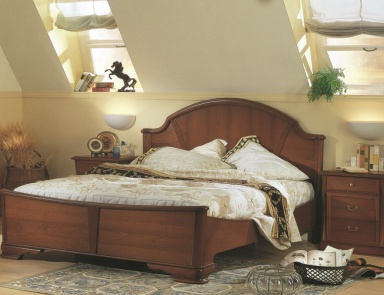 Doppelbett Via Veneto Noce, Favero
