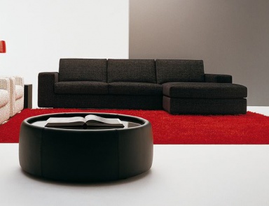 Das Sofa ist ausziehbar teilige gepolsterter Leder oder Stoff, Vivere, Bosal