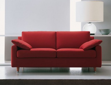 Das Sofa ist ausziehbar gepolsterter Leder oder Stoff Elio, Bosan