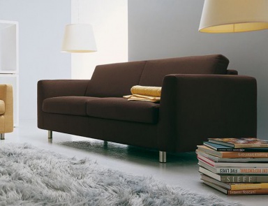 Das Sofa ist ausziehbar gepolsterter Leder oder Stoff Cambio, Bosan