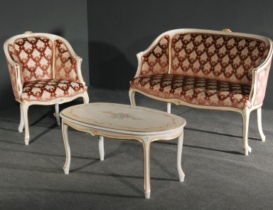 Halbrunde Sofa mit offenem Maxim-Modul, Mobilidea - Luxuryfurniture MR