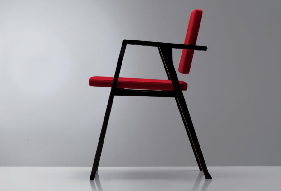 Stuhl mit hoher Rückenlehne 832 LUISA, Cassina