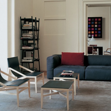 Sessel mit Hocker PILOTTA 470