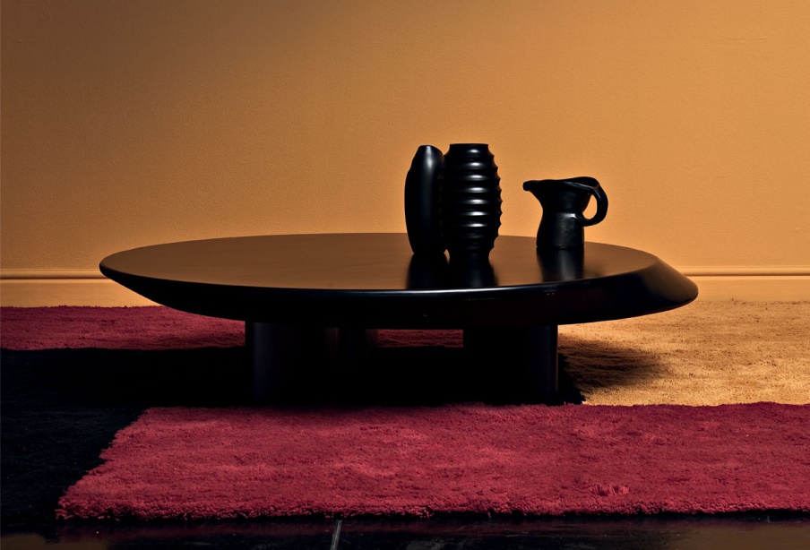 Tisch Couchtisch ACCORDO aus Hartholz, Cassina
