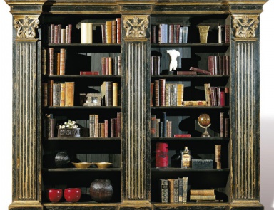 Bücherregal mit offenen Regalen, Vittorio Grifoni