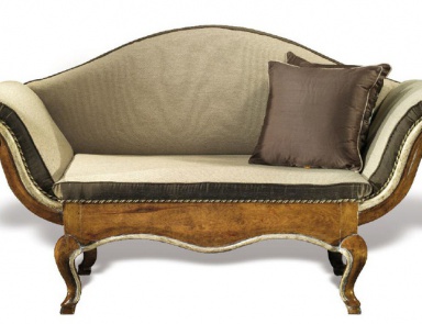Zweisitzer Sofa mit Klauenfüßen, Vittorio Grifoni