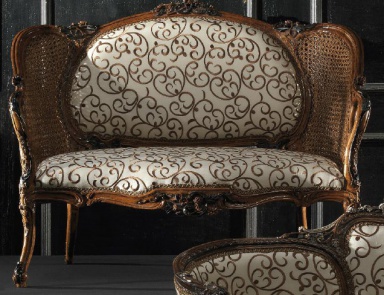 Zweisitzer-Sofa mit hoher Rückenlehne, Vittorio Grifoni