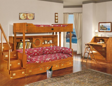 Bett Sofa Bunk Maria Vecchia, Caroti (Etagenbett)