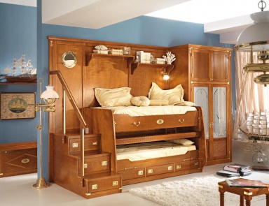 Bett Wand Bunk Maria Vecchia, Caroti (Etagenbett)