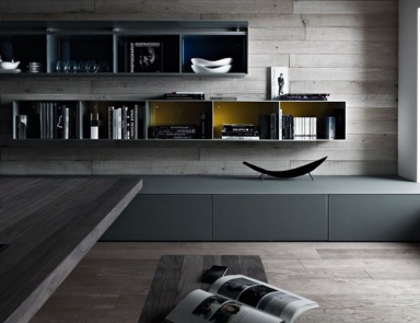 Regal für Bücher , Valcucine