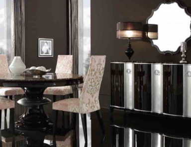 Garnitur für Esszimmer Kollektion Savoy, Mobil Fresno