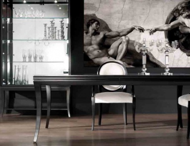 Garnitur für Esszimmer Kollektion Savoy, Mobil Fresno