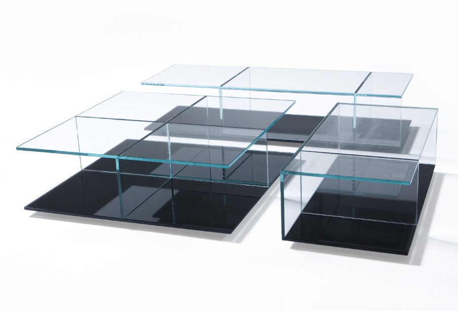Couchtisch aus gehärtetem Glas 269 MEX, Cassina