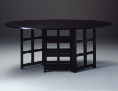Esstisch 322 D. S. 1 mit einem Holzrahmen, Cassina