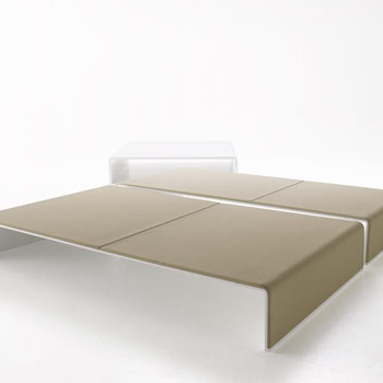 Couchtisch Aluminium